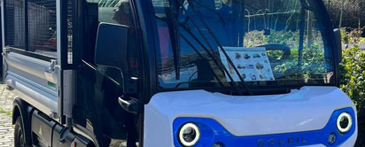 Municpio adquiriu uma viatura eltrica para a recolha de resduos verdes