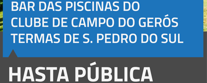 hasta pblica o arrendamento no Bar das Piscinas do Clube do Campo do Gers