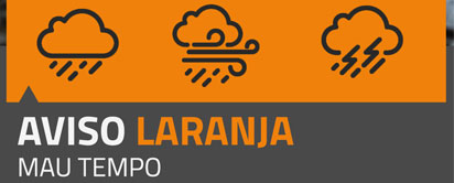 Aviso Amarelo e Laranja - Chuva e Vento Forte
